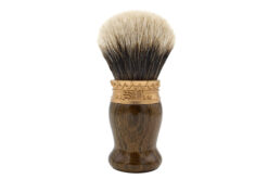 lignum vitae wood shaving brush saponificio varesino
